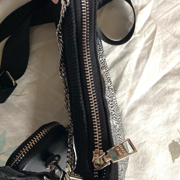 Steve Madden Rhinestone Bag with Adjustable Strap and Chain Strap 🤍🖤 - Picture 11 of 11
